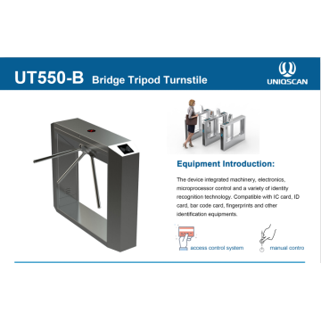 Sistem Kontrol Akses Pengenal Wajah Tripod Turnstile